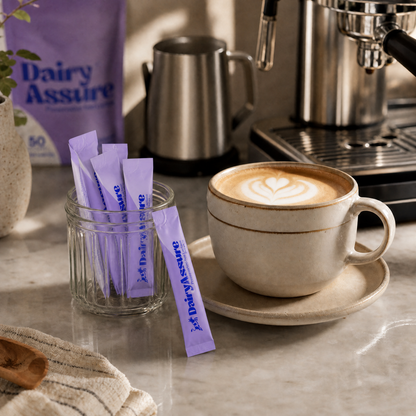 DairyAssure Lactase Powder Sticks (50 Pack)