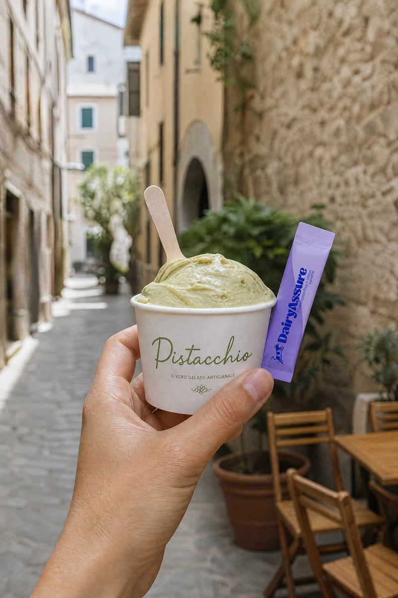 I've been able to eat pasta dishes with creamy sauces and, best of all, ice cream.