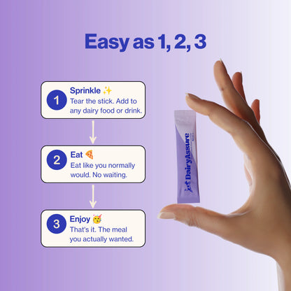 DairyAssure Lactase Powder Sticks (50 Pack)