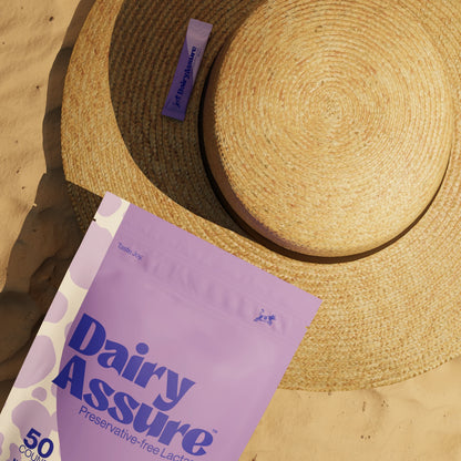 DairyAssure Lactase Powder Sticks (50 Pack)
