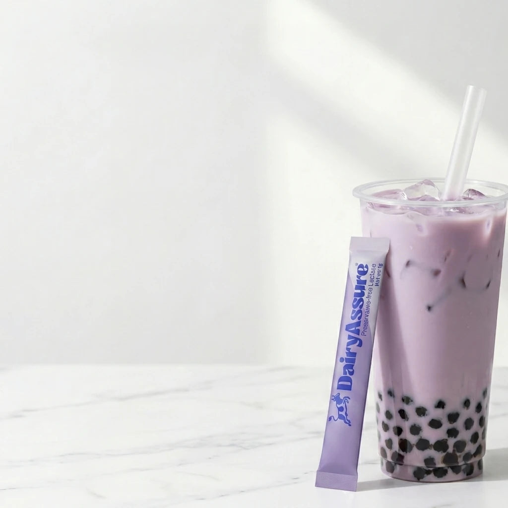 I refused to switch my boba to non-dairy creamer. Real milk or nothing.