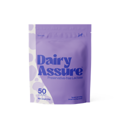 DairyAssure Lactase Powder Sticks pouch